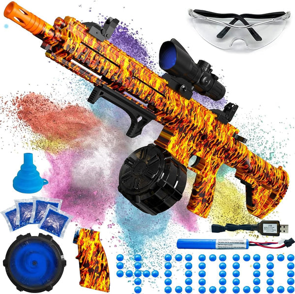 Brinquedo Lançador (+40.000 bolinhas)(Laranja)