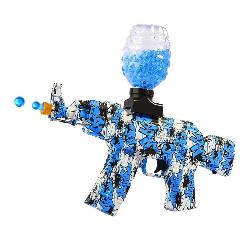 Brinquedo Lançador (+10.000 bolinhas)(Azul)
